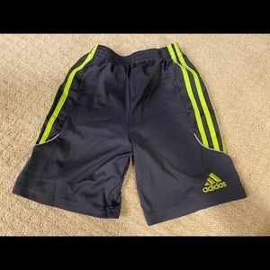 Adidas boys classic 3 stripe shorts